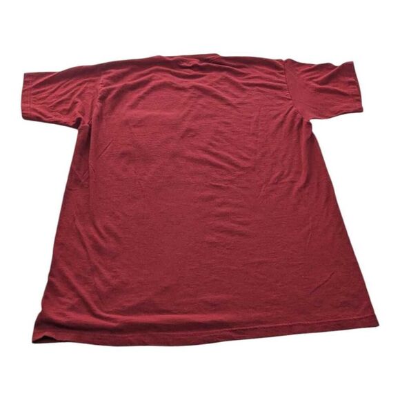 Fruit Of The Loom Golden Blend Vintage Blank Blue Pocket T Shirt Large 42-44 - Picture 4 of 6